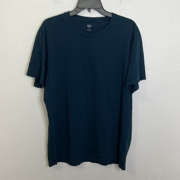 Uniqlo Cotton Short Sleeve TShirt Blue Size XL - Picture 4 of 5